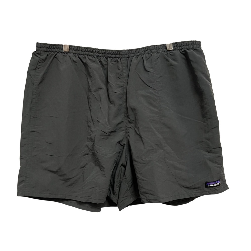 Patagonia Baggies Shorts Mens XXL Grey 4.5 Inch Inseam Nylon Swim Trunks Summer